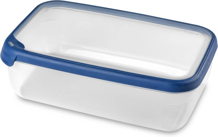 Curver Grand Chef Eco Vershoudbakje 4L Rechthoekig Transparant Donkerblauw