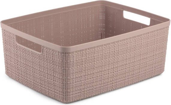 Curver Jute opbergmand M 12 liter rose dawn - Foto 2