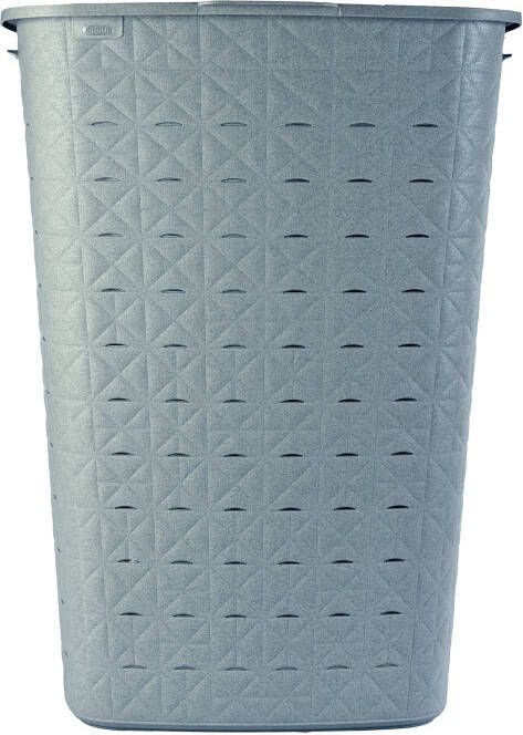 Curver Softex wasbox met deksel 56 liter blauw-groen