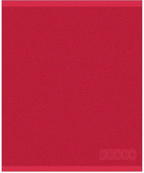 DDDDD 6x Theedoek Logo 60x65 cm Rood Set van 6 stuks - Foto 2