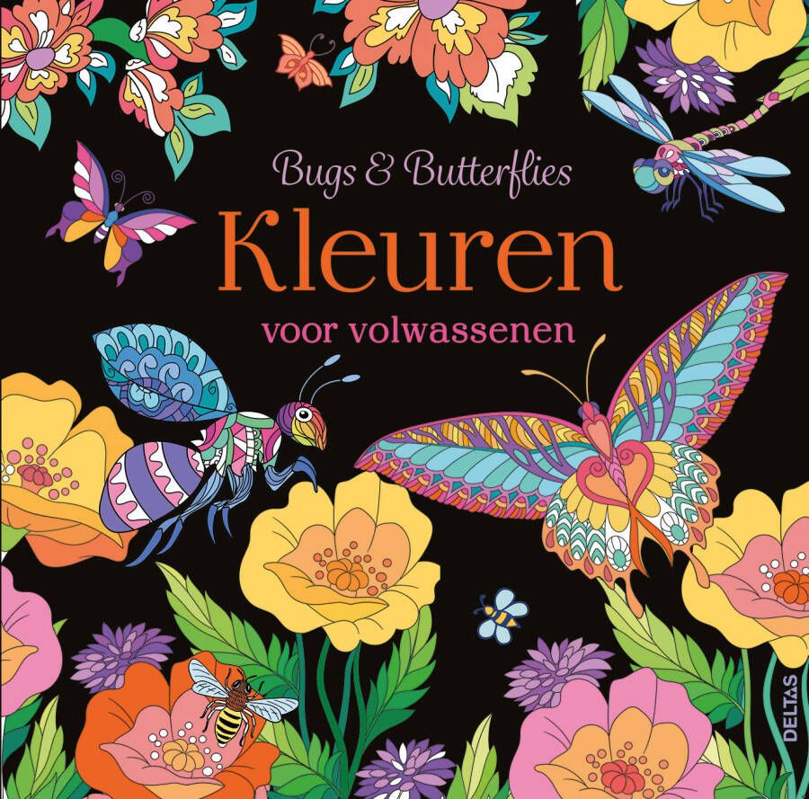 Deltas Bugs & Butterflies Kleuren voor volwassenen