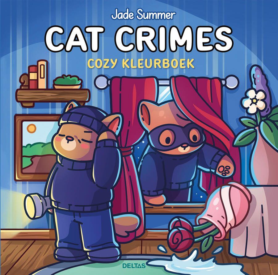 Deltas Cat Crimes Cozy kleurboek Jade Summer