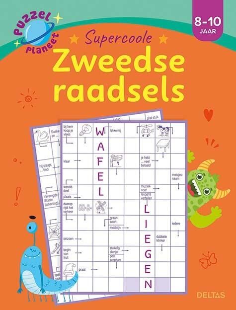 Deltas Puzzelplaneet Supercoole zweedse raadsels (8-10 j.)