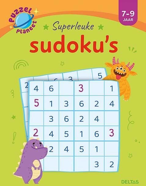 Deltas Puzzelplaneet superleuke sudoku's (7-9 j.)