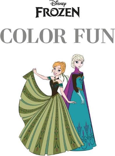 Deltas Disney color fun forzen