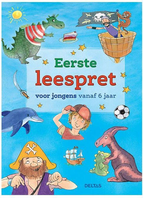 Deltas Eerste leespret voor jongens vanaf 6 jaar