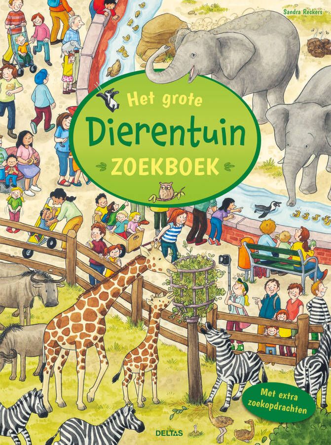 Deltas Het grote dierentuin zoekboek