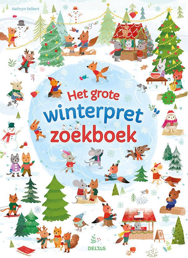 Deltas Het grote winterpret zoekboek