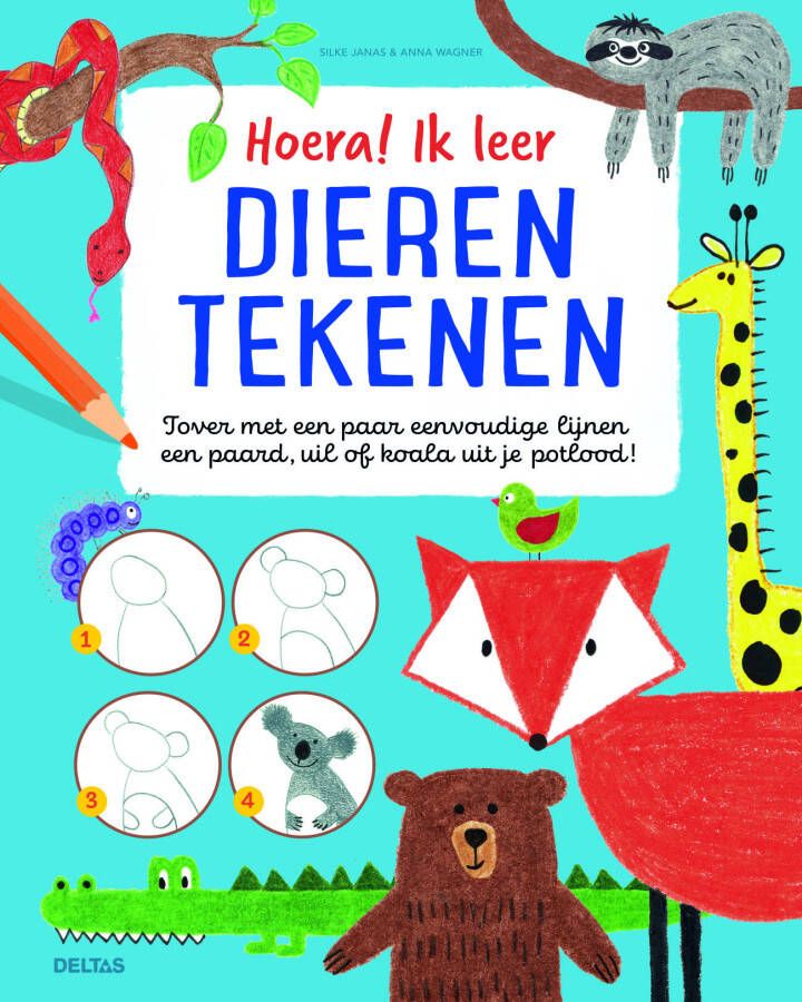 Deltas Hoera! Ik leer dieren tekenen