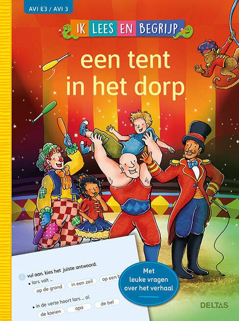 Deltas ik lees en begrijp een tent in het dorp