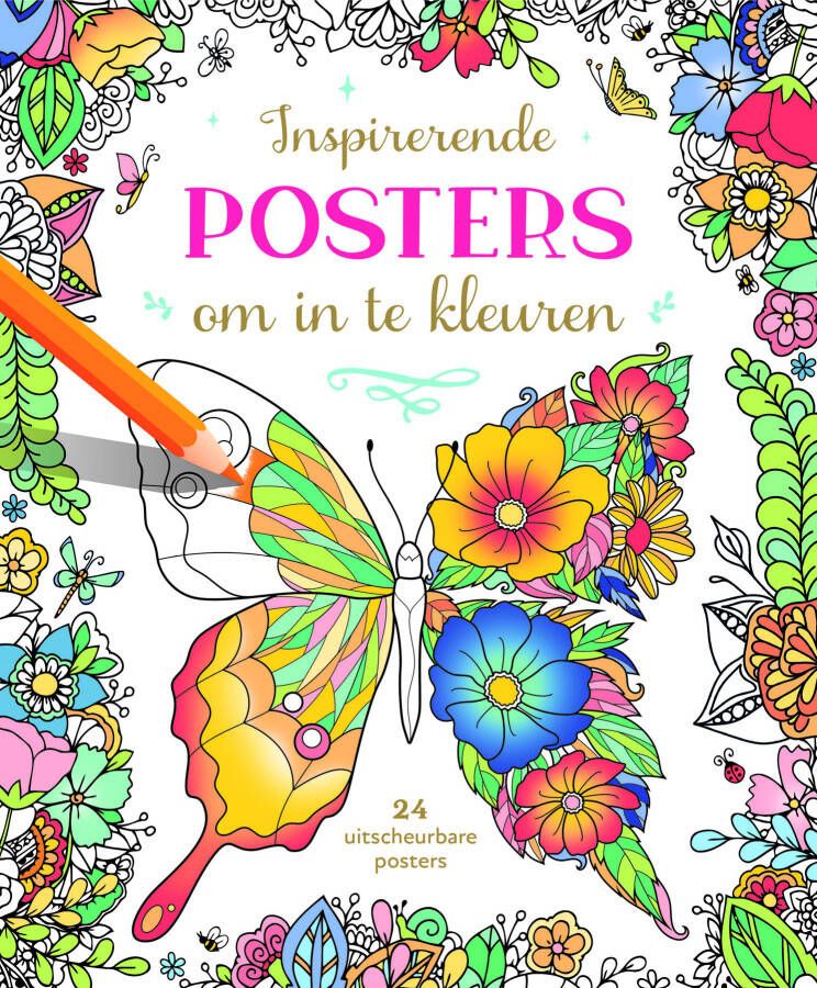 Deltas Inspirerende posters om in te kleuren