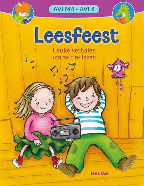 Deltas Leesfeest Leuke verhalen om zelf te lezen AVI M4 AVI 4