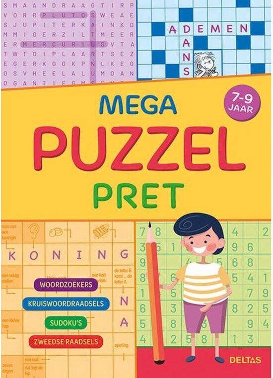 Deltas Mega puzzelpret (7-9 j.)