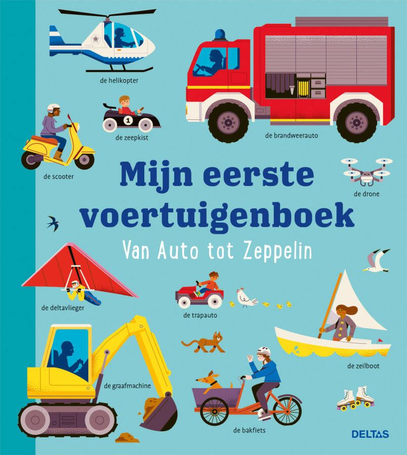 Deltas Mijn eerste voertuigenboek