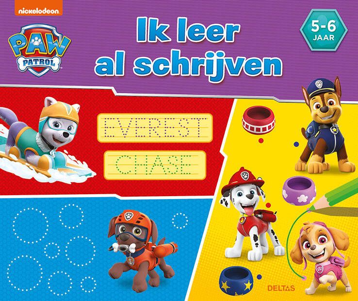 Deltas Paw Patrol Ik leer al schrijven (5-6 j.)