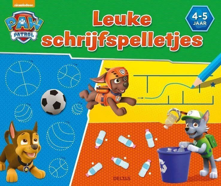 Deltas Paw Patrol leuke schrijfspelletjes (4-5 j.)