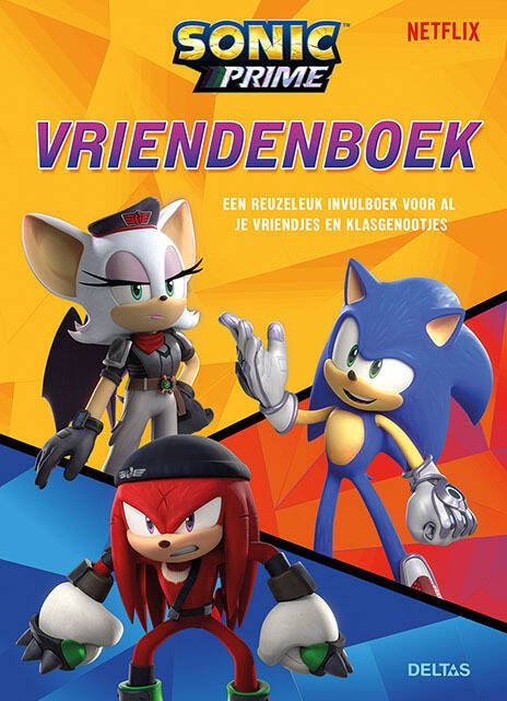 Deltas Sonic Prime vriendenboek