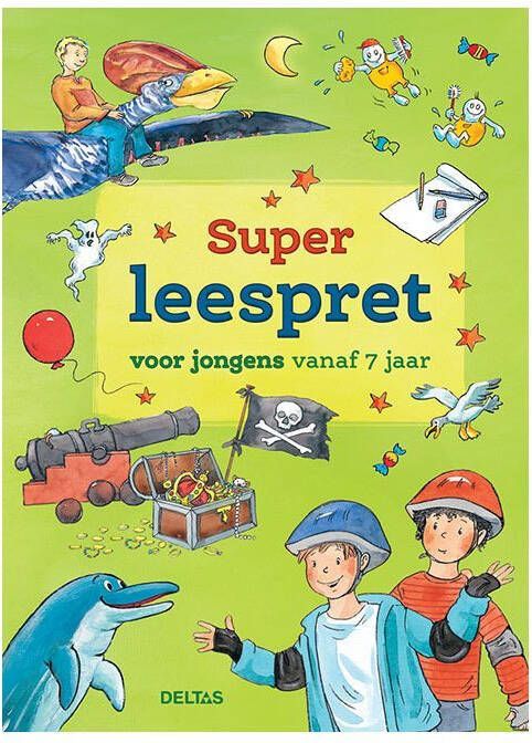 Deltas Super leespret voor jongens vanaf 7 jaar