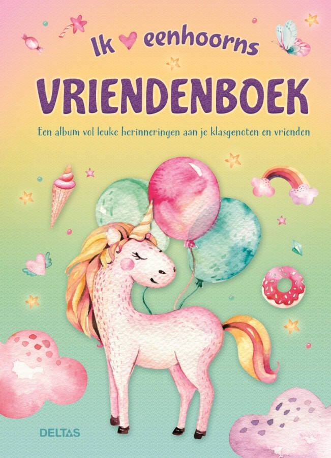 Deltas Eenhoorns Vriendenboek