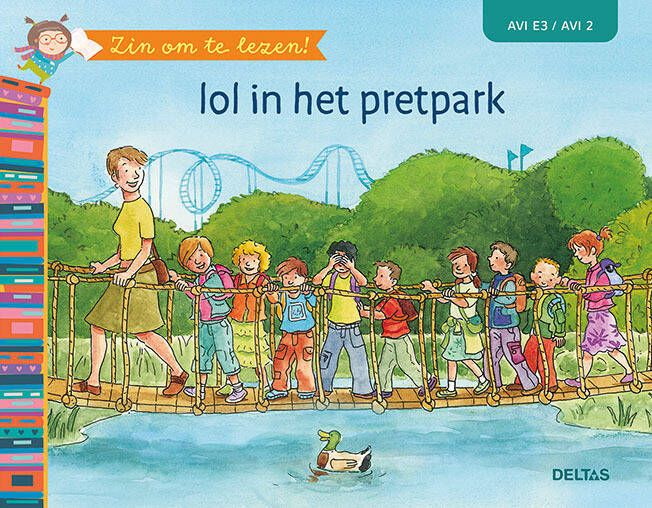 Deltas Zin om te lezen! Lol in het pretpark (AVI E3 AVI 1)