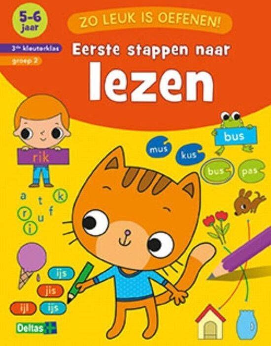 Deltas Zo leuk is oefenen. Eerste stappen naar lezen 5-6 jaar