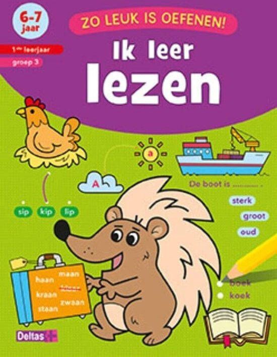 Deltas Zo leuk is oefenen. Ik leer lezen 6-7 jaar