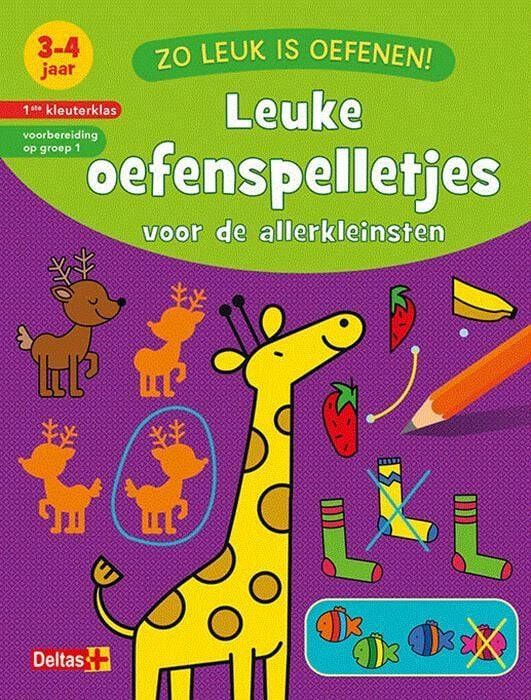 Deltas Zo leuk is oefenen! Leuke oefenspelletjes (3-4 j.)