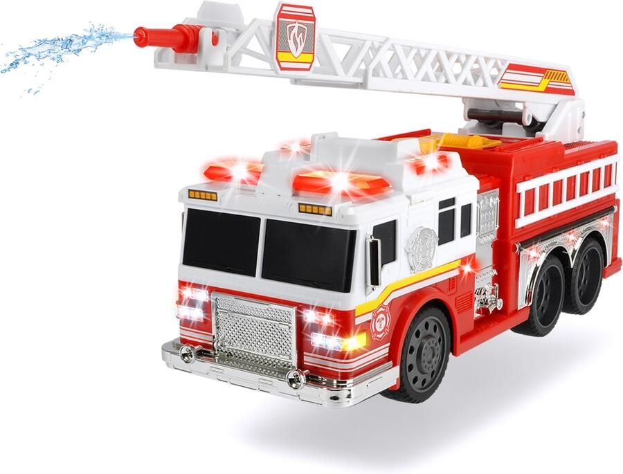 Dickie Toys Action Brandweerwagen 36 cm Licht & Geluid Speelgoedvoertuig