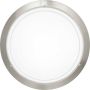 Eglo Planet 1 Plafond- en Wandlamp E27 Ø 29 cm Grijs Wit - Thumbnail 2