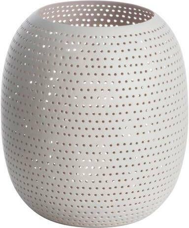 Gusta. Gusta Lantaarn m gaatjes 12x15cm Beige - Foto 2