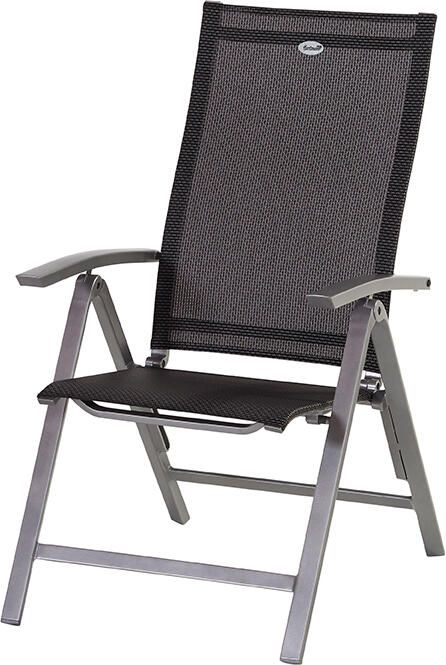 Hartman Patricio verstelbare tuinstoel seal grey
