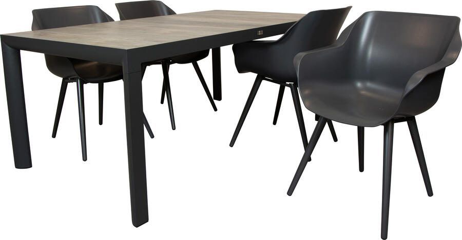 Hartman Qopps Kings 180cm tuintafel met Sophie studio Xerix