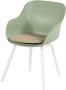 Hartman Le Soleil Element dining stoel wit frame kuip Sage green met taupe kussen - Thumbnail 2