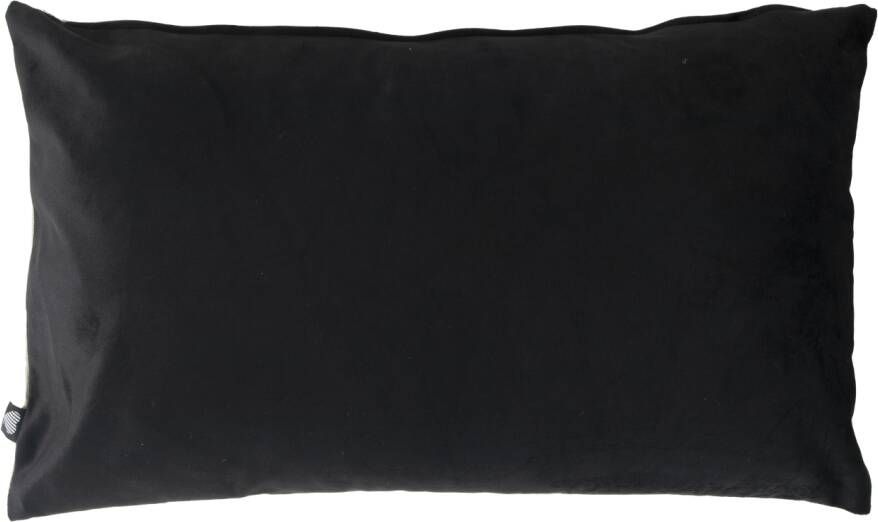 Hartman Tuinkussen 'Jolie' 50 x 30cm kleur Zwart