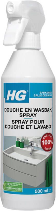 HG Douche & Wasbakspray 500ml