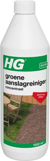 Hg Groene aanslagreiniger 1ltr.