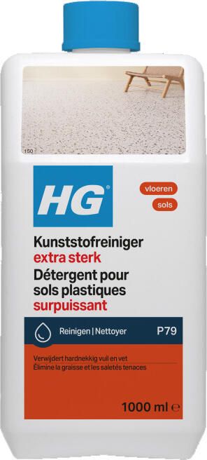 HG Vloerreiniger Kunststof Vloeren Krachtreiniger 1l
