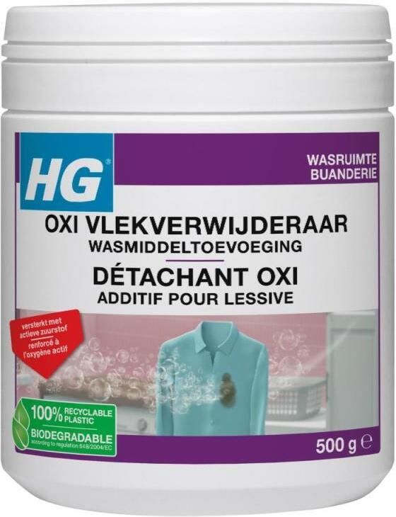 Hg OXI vlekverwijderaar wasmiddeltoevoeging