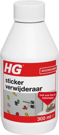 Hg stickerverwijderaar