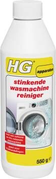 HG Stinkende wasmachine reiniger Reinigingsmiddel 550 gram