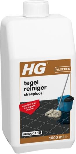 Hg tegelreiniger hoogglansvloeren (streeploos) ( product 18) OP=OP