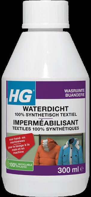 HG Waterdicht Voor 100% Synthetisch Textiel