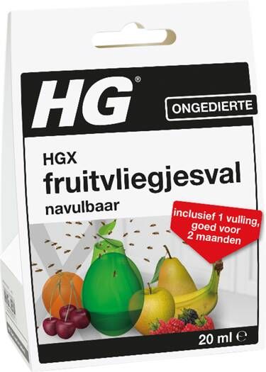 Hg X fruitvliegjesval 20 ml