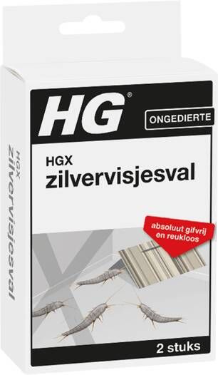 Hg X Zilvervisjesval Effectieve oplossing voor het bestrijden van zilvervisjes