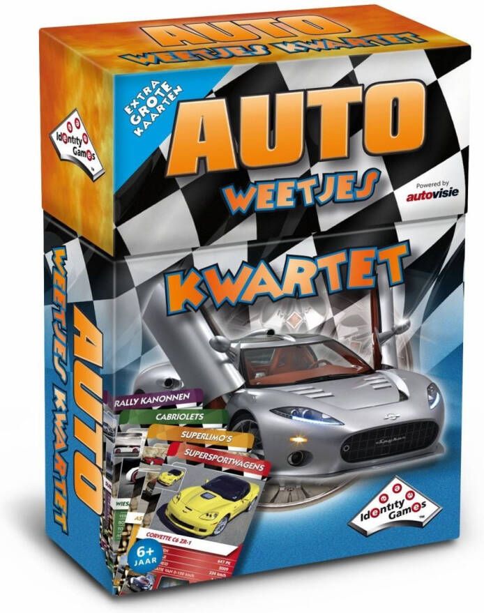 Identity games Weetjes kwartet Autos