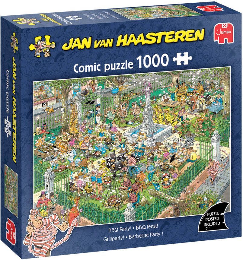 Jumbo Jan van Haasteren BBQ feest 1000 stukjes