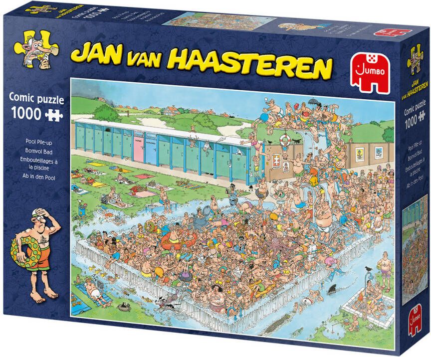 Jan van Haasteren Jumbo puzzel 1000 stukjes Bomvol bad