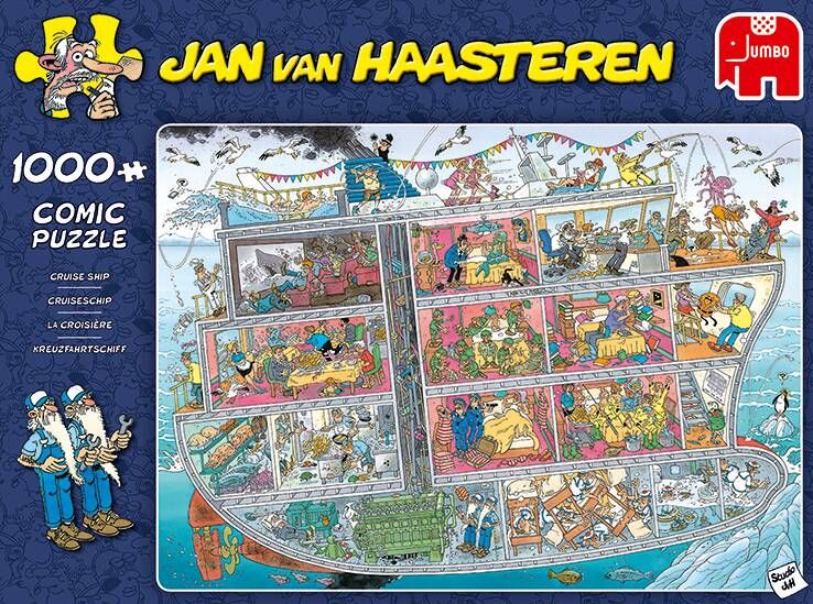 Jan van Haasteren Jumbo puzzel 1000 stukjes Cruiseschip