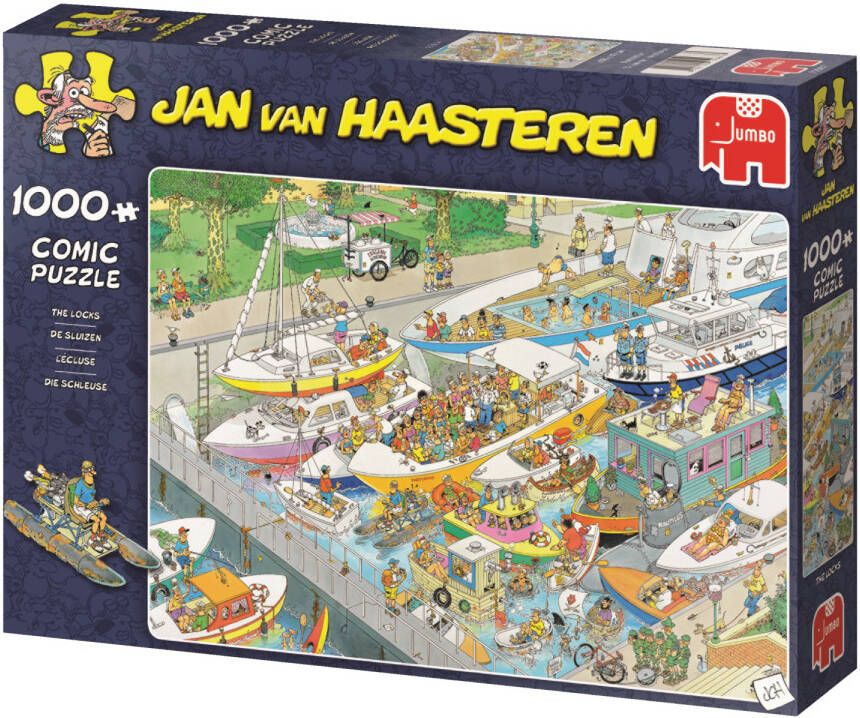 Jan van Haasteren Jumbo puzzel 1000 stukjes De Sluizen