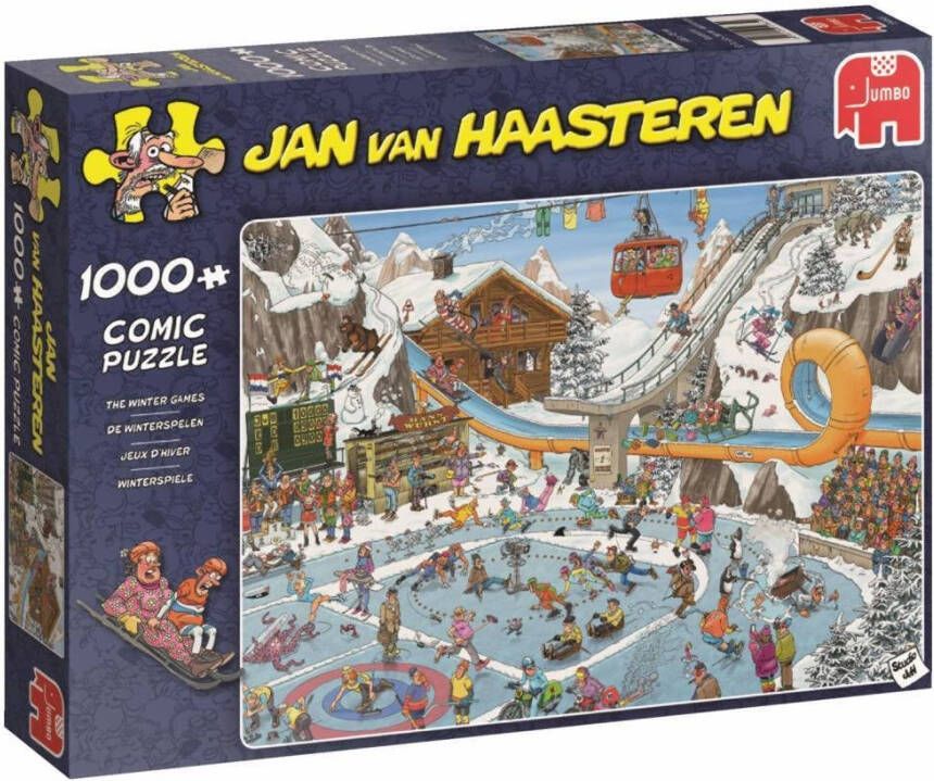 Jan van Haasteren Jumbo puzzel 1000 stukjes De Winterspelen